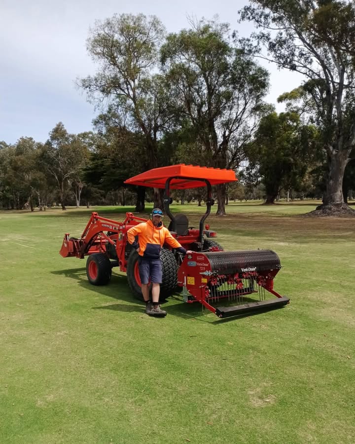 Featured image for “Improved Course Care at Benalla Golf Club: Introducing Verti-Drain for Better Golfing Experience”