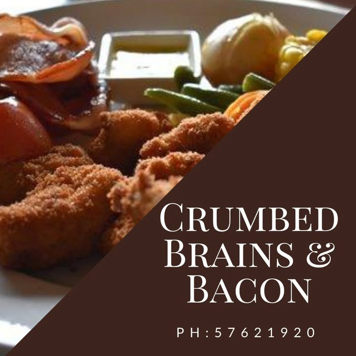 Featured image for “Friday Special: Crumbed Brains and Bacon at Benalla Golf Club”