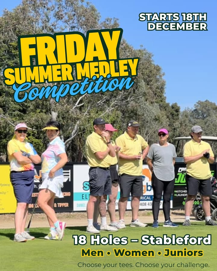 Featured image for “Family-Friendly Summer Golf Fun at Benalla Golf Club”