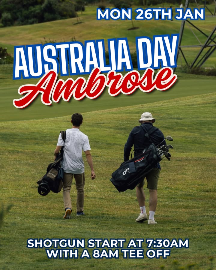 Featured image for “Australia Day Ambrose at Benalla Golf Club”